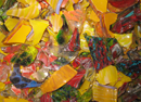 Glass pieces become beautiful handblown glass lobster claws